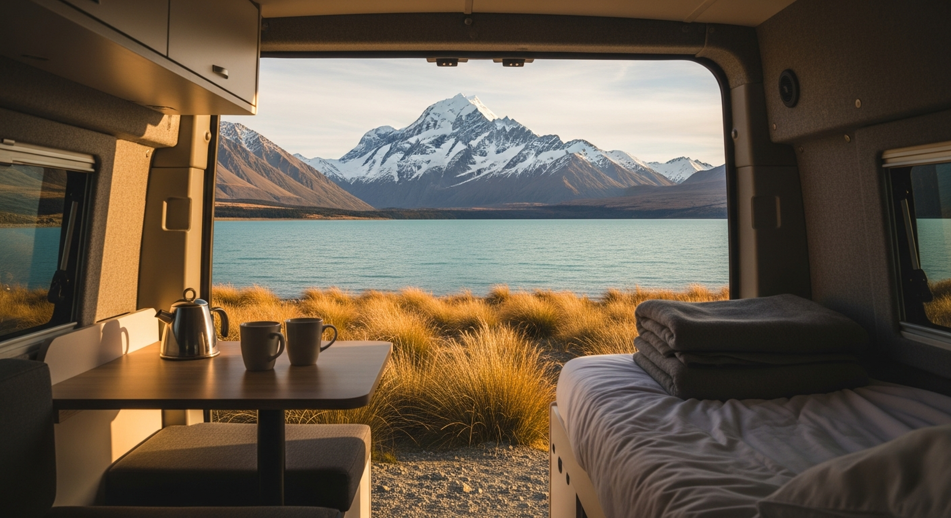 Campervan & motorhome hire New Zealand for Korean travellers