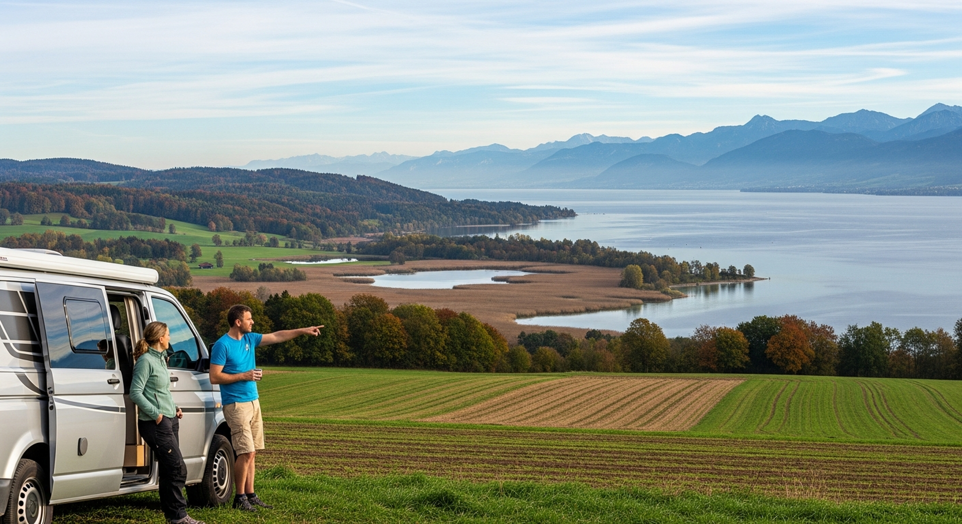 Die besten Campingplätze am Ammersee - Campingplätze am Westufer des Ammersees