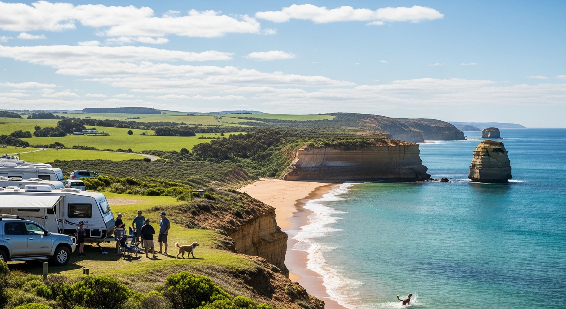 Best dog-friendly camping and caravan parks in Victoria - Dog-friendly camping in Victoria: parks along the Murray and central regions