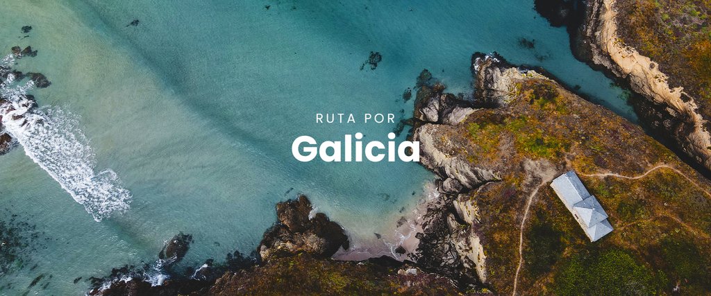 Autocaravana con vistas a la costa gallega. Vacaciones en camper por Galicia.