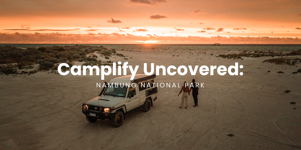 Troopy Bushcamper at the Pinnacles, Nambung National Park. WA coastal road trip with camping!