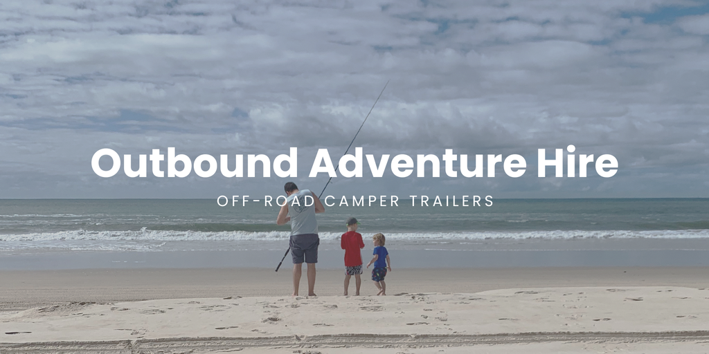 Camper trailer setup in the bush, ready for an Aussie road trip adventure.