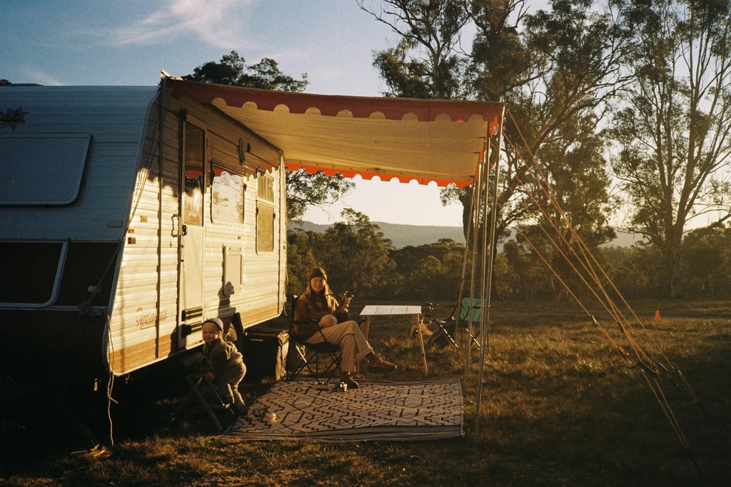[Watch] All of the adventure with none of the towing: Megalong Valley camping with caravan delivery