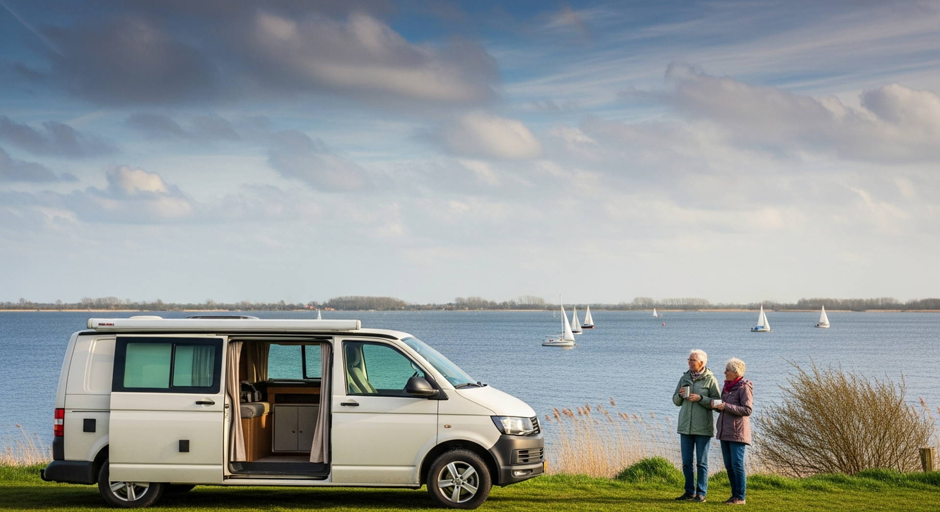 Camper bij Terwispel – Camper huren voor Friesland