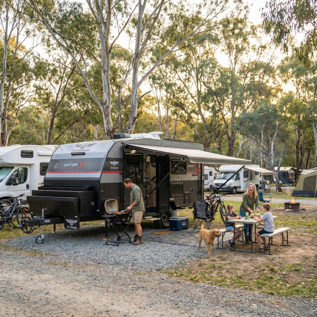 JB Caravans - try before buy