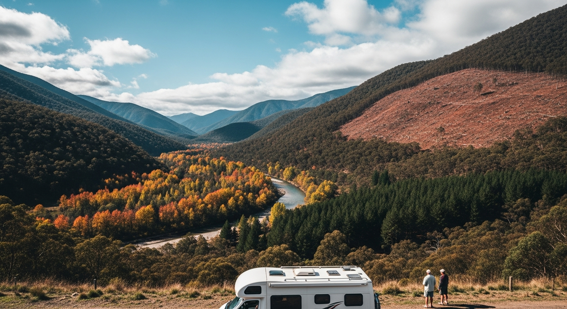 Best caravan parks in Bright and the High Country - Riverside caravan parks in Bright town