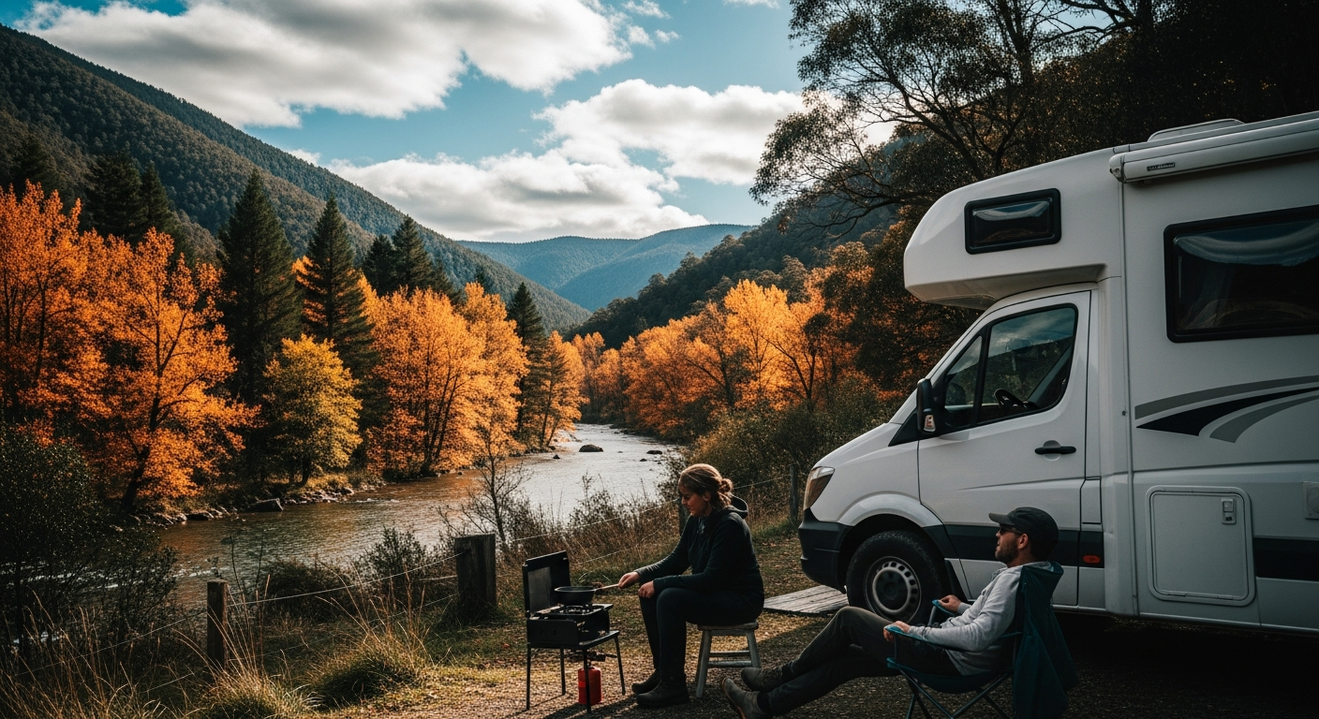 Best caravan parks in Bright and the High Country - Riverside caravan parks in Bright town