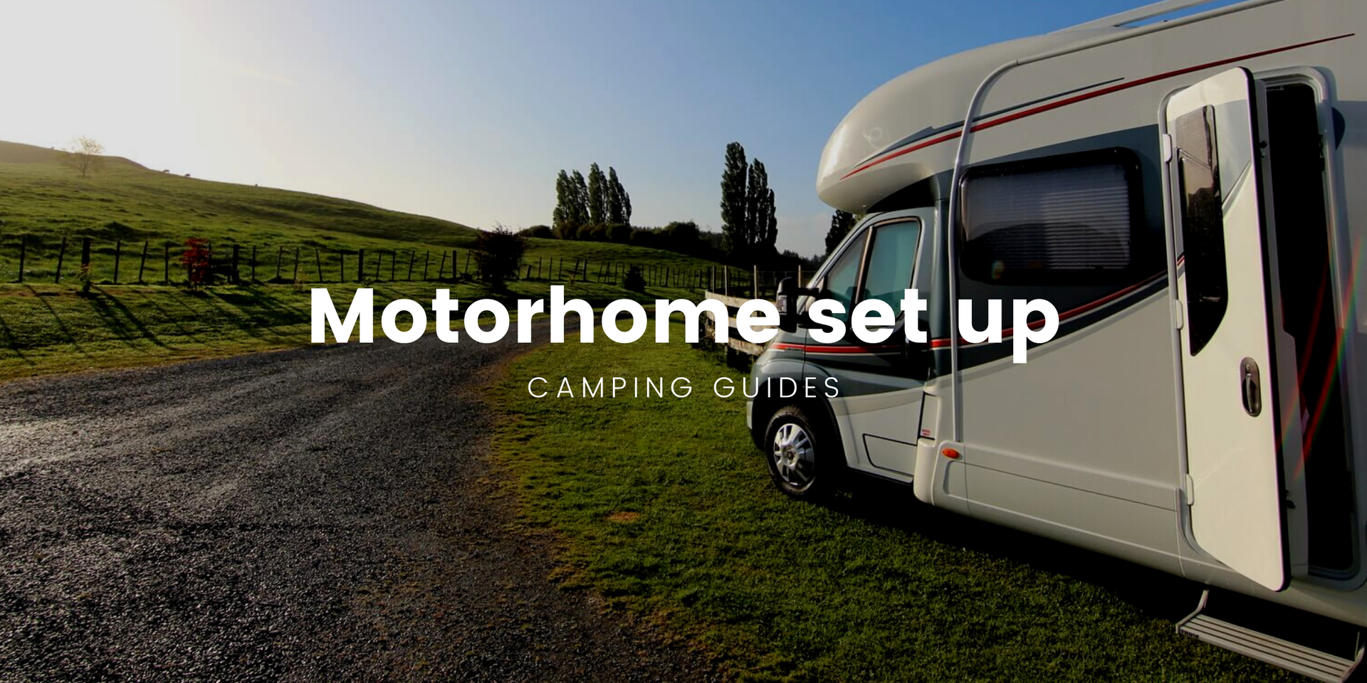 Motorhome parked at a sunny campsite, ready for a Kiwi camping adventure.