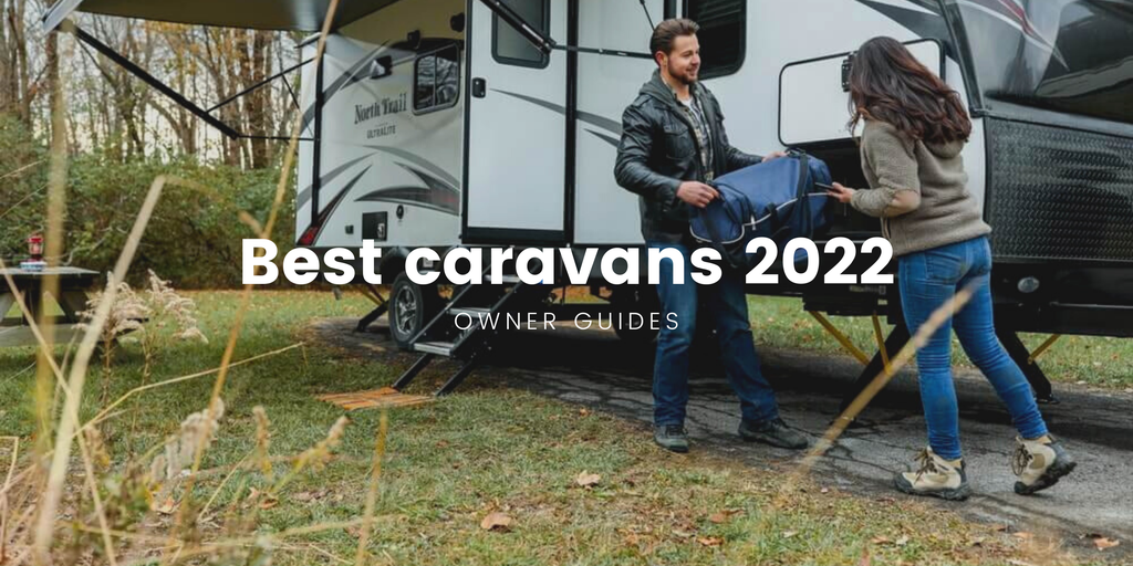 Caravan parked up at a scenic campsite, ready for a Kiwi roadie.