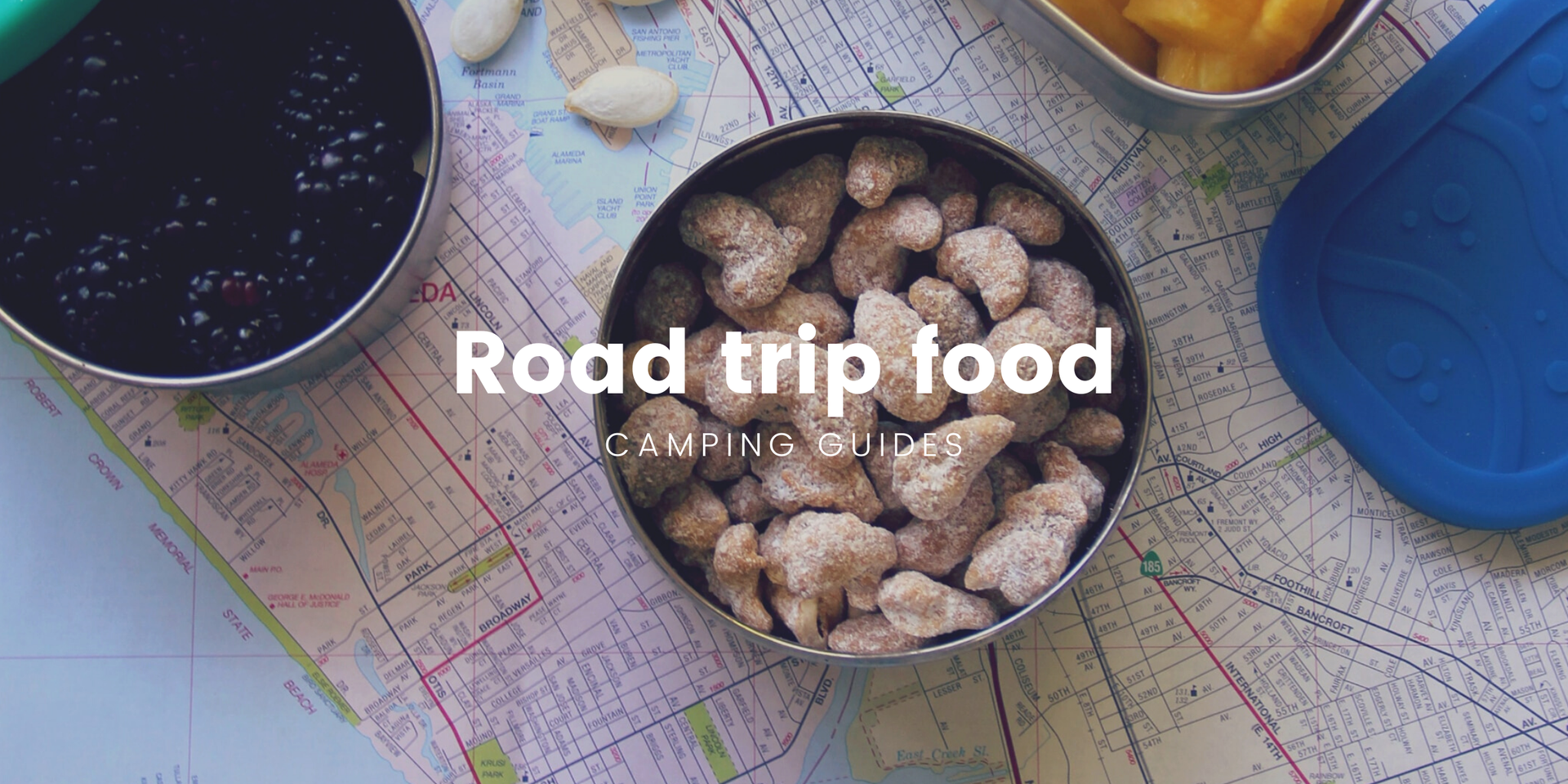 Esky overflowing with snacks in a campervan, ready for an Aussie road trip adventure.