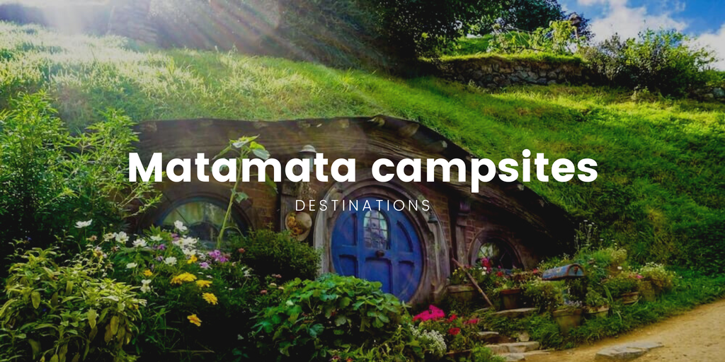 Tent pitched at a Matamata campground, Waikato. Rolling green hills in the background.