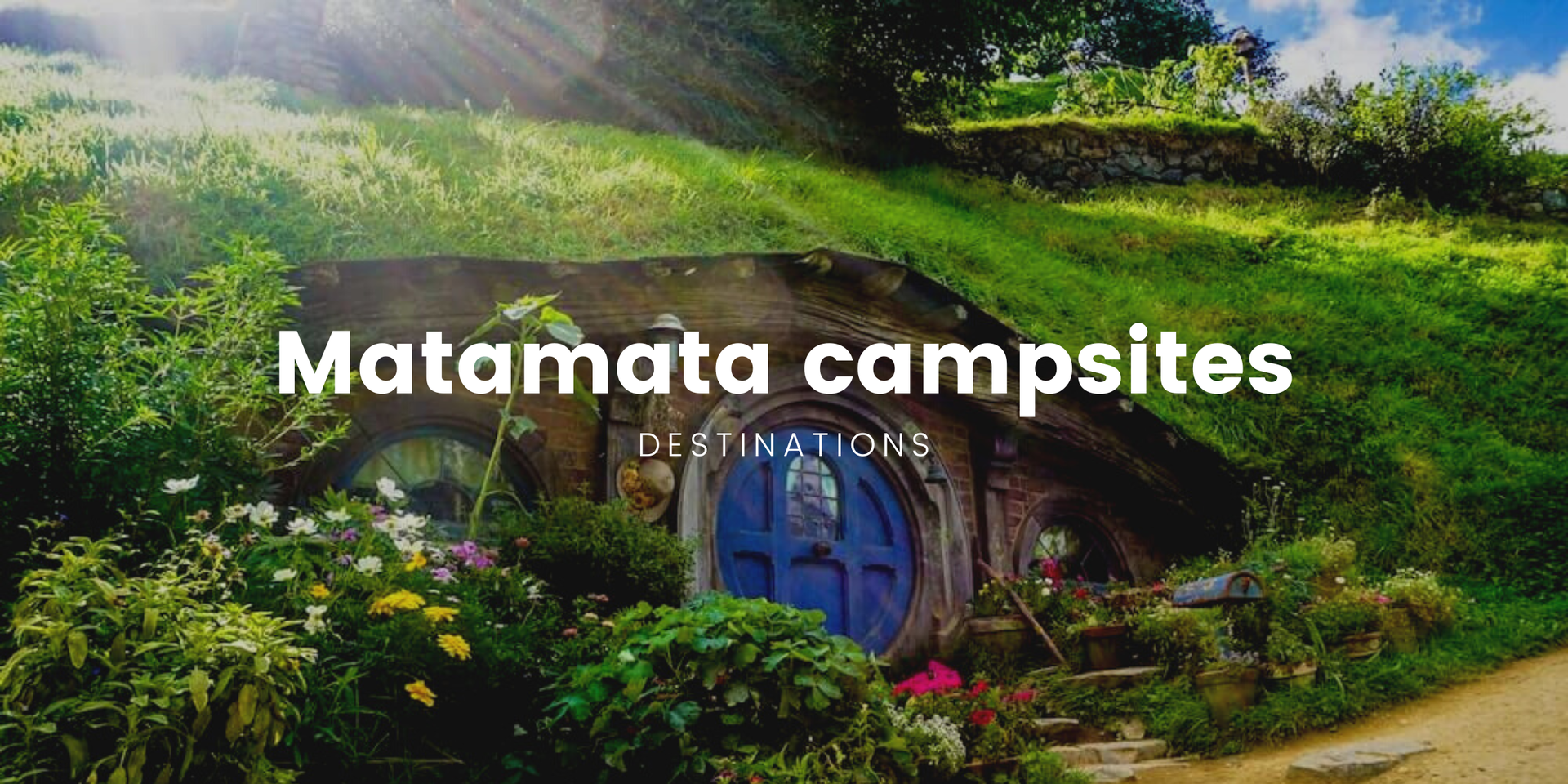 Tent pitched at a Matamata campground, Waikato. Rolling green hills in the background.