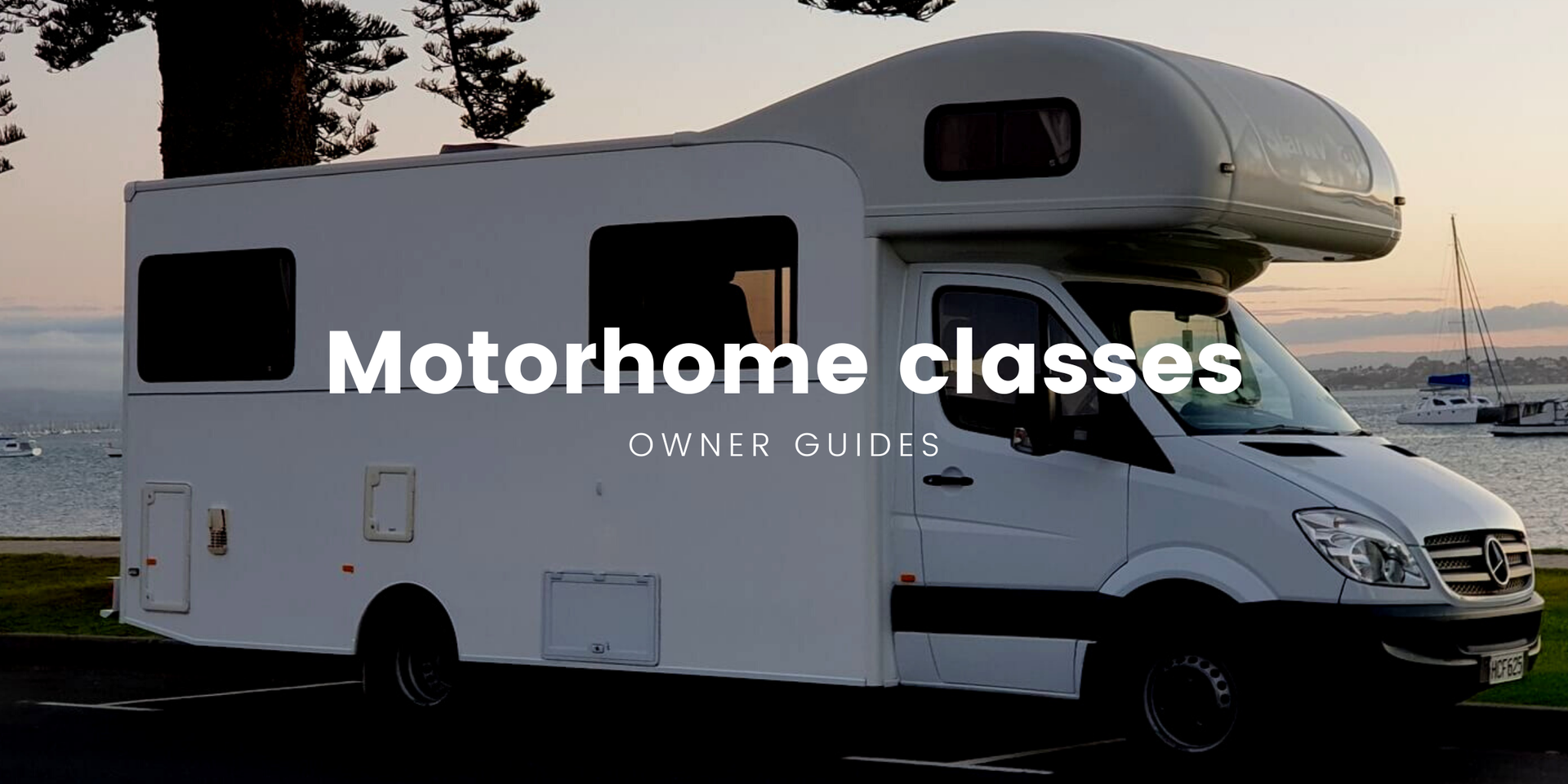 Motorhome parked up at a scenic North Island campsite, ready for adventure.