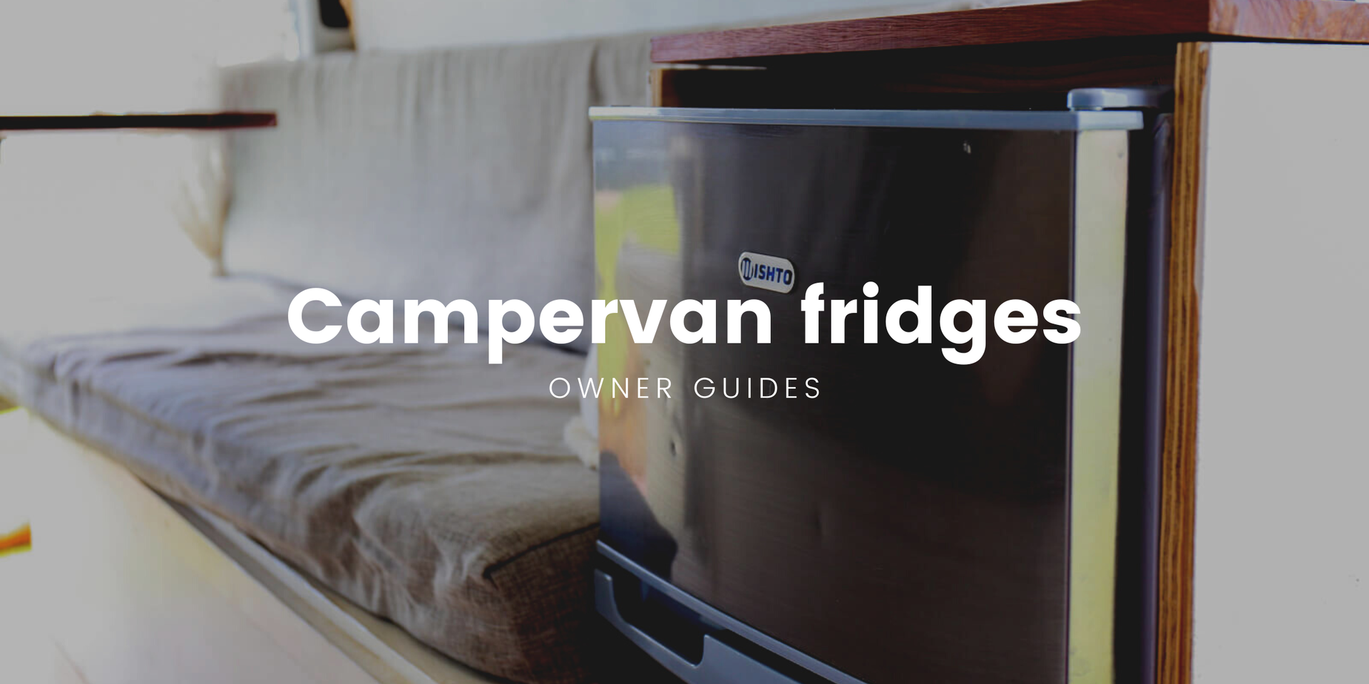 Campervan parked at a stunning Aussie campsite, perfect for keeping the beers cold.