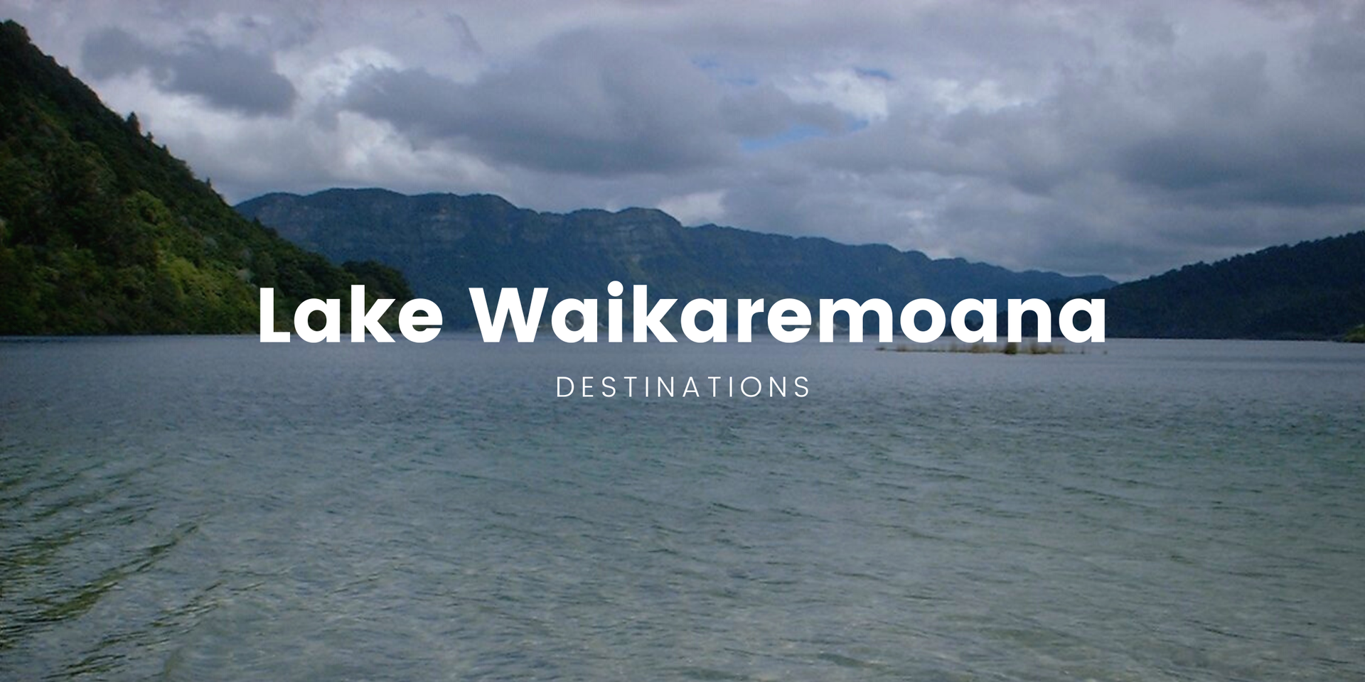 Tents pitched lakeside at Lake Waikaremoana, a classic Kiwi camping holiday.