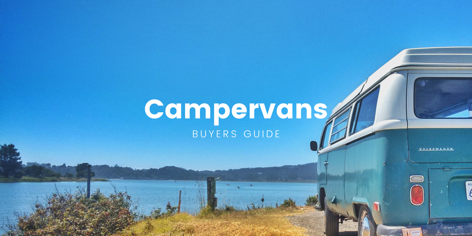 Campervan parked up at a scenic lookout, ready for a road trip adventure.