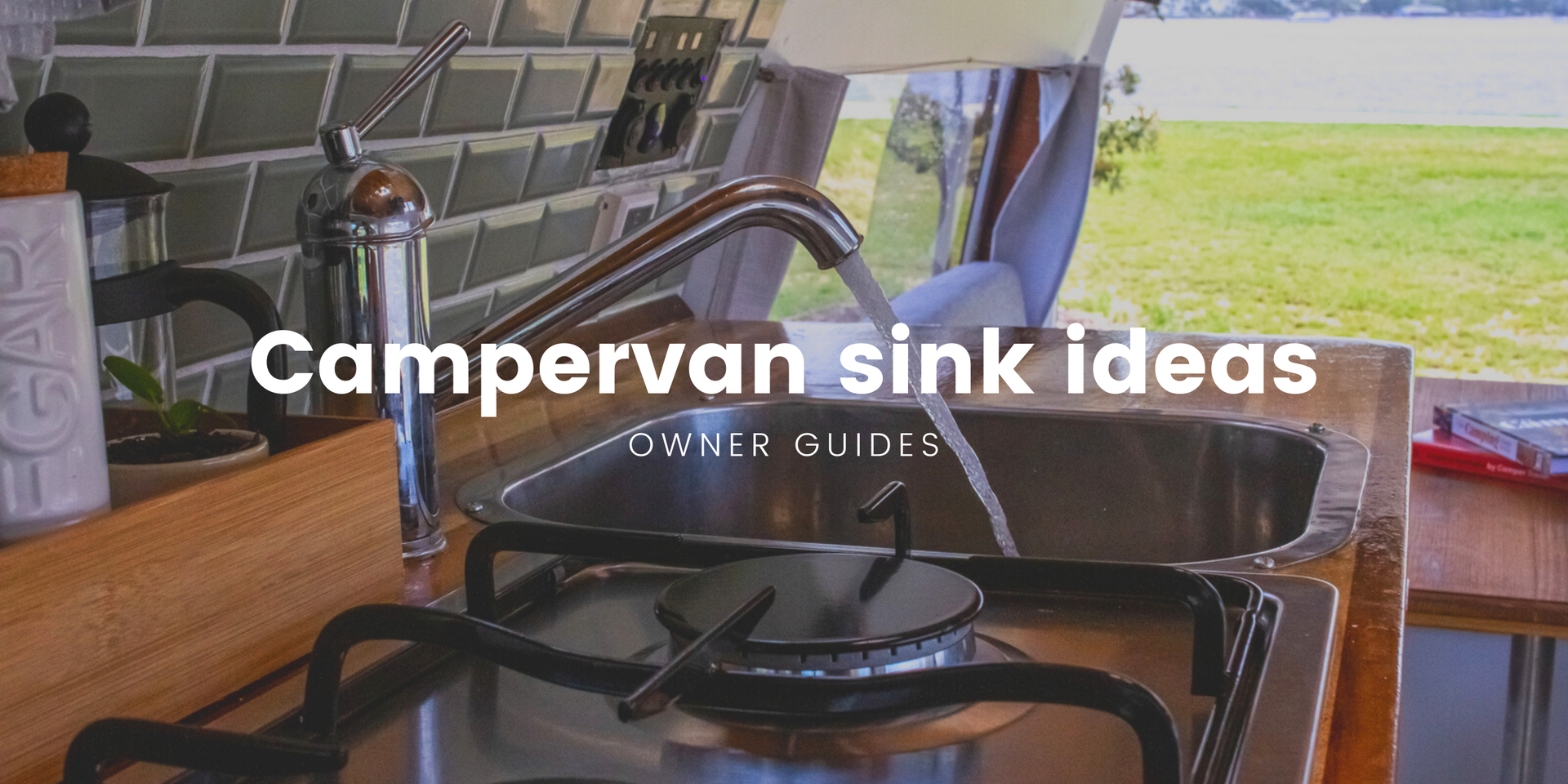 Campervan parked up at a scenic campsite, ready for adventure.