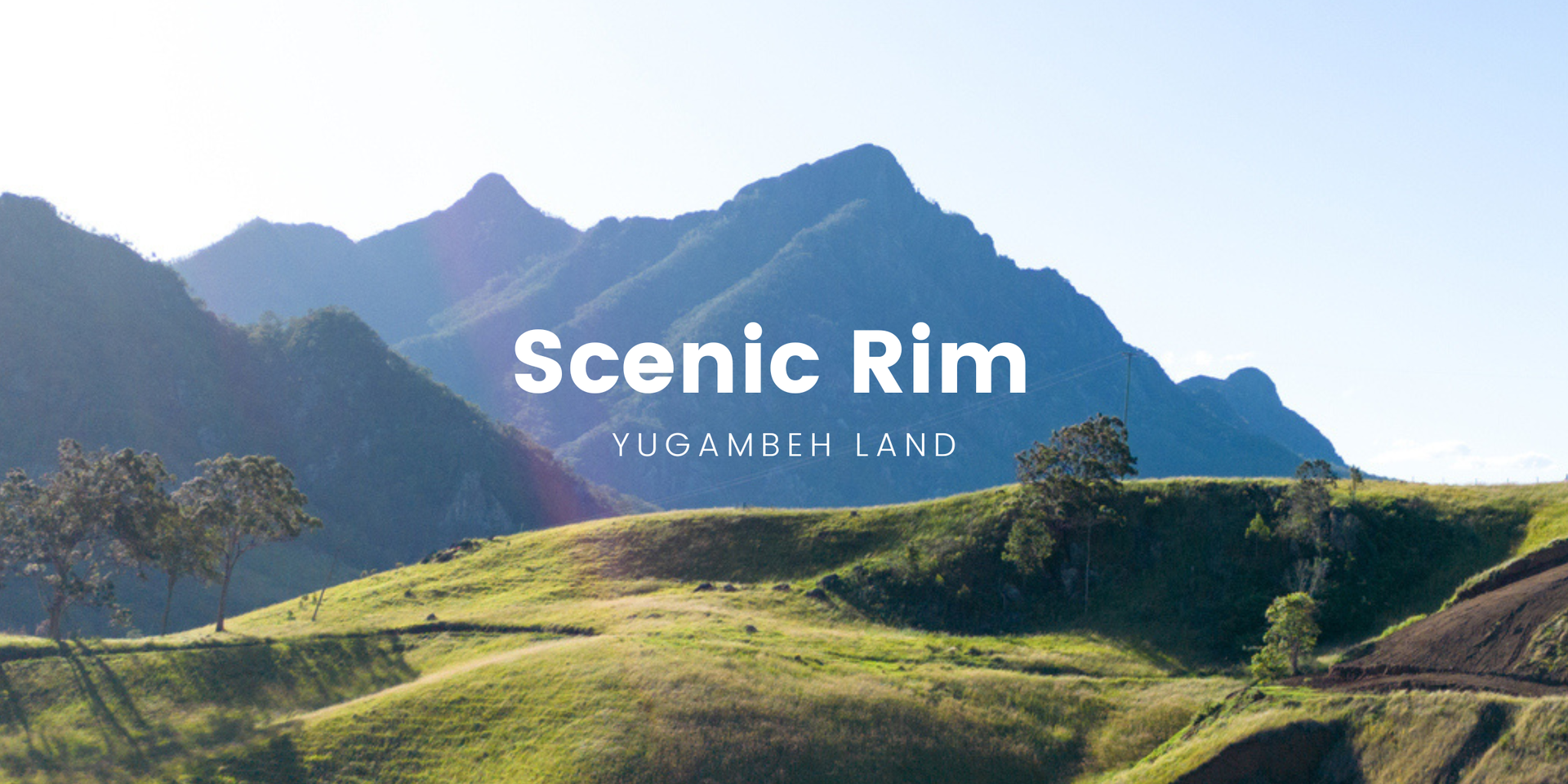 Scenic Rim vista with 4WD and rooftop tent setup at a bush camping spot.