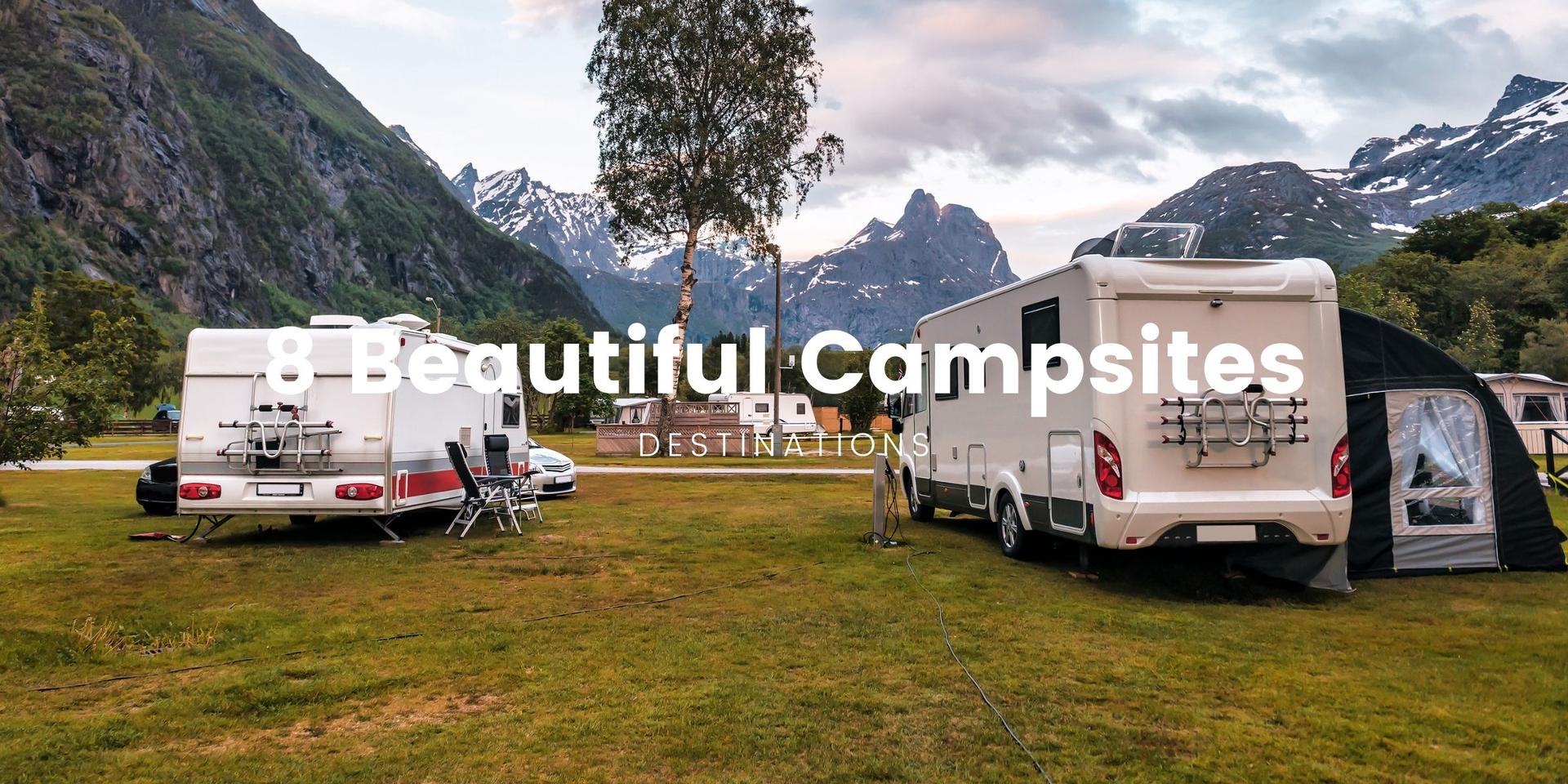 Campsite with tent near a glacier lake, perfect for a Kiwi roadie.
