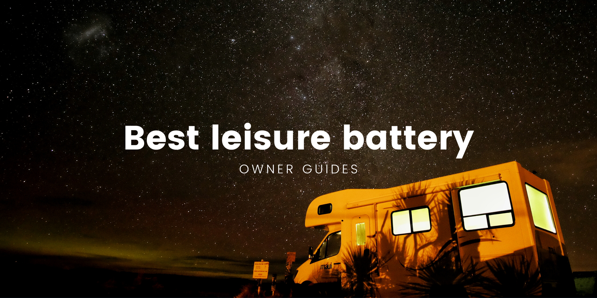 Motorhome parked up at a scenic campsite, ready for a holiday adventure.