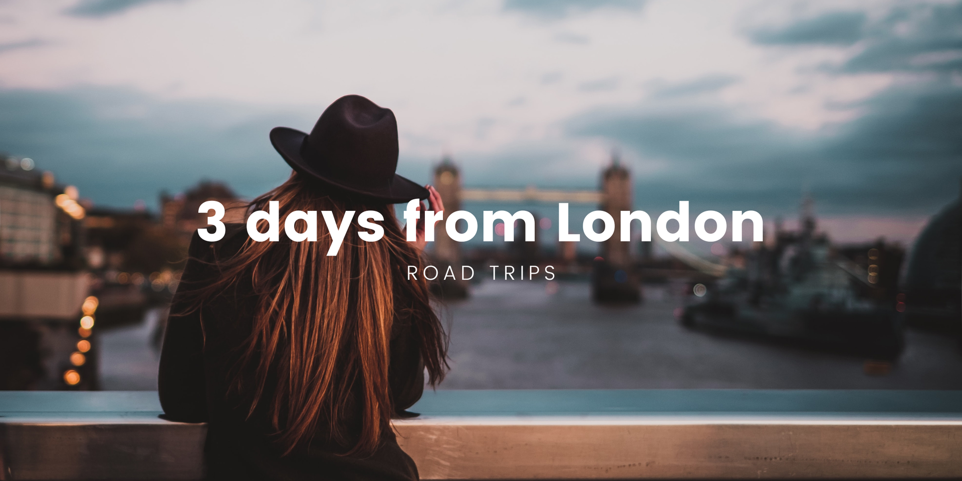 Campervan on a road trip through the rolling hills of the Cotswolds, a perfect weekend getaway from London.