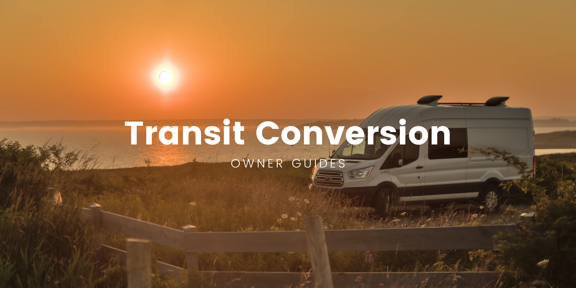 Campervan parked on scenic overlook, ready for adventure and exploring.