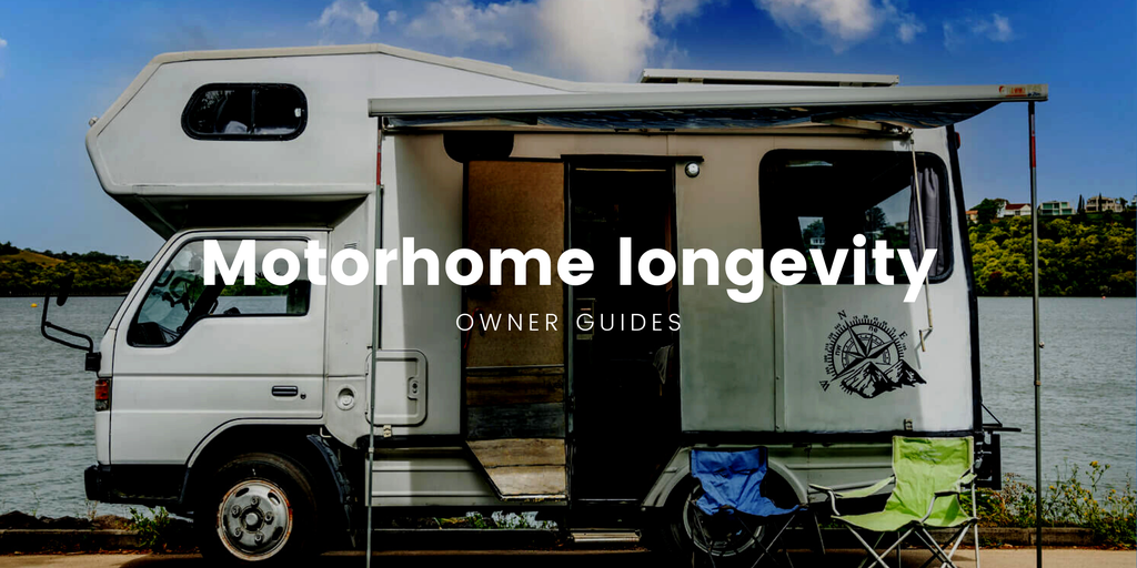 Motorhome parked up at a scenic campsite, ready for a Kiwi road trip.