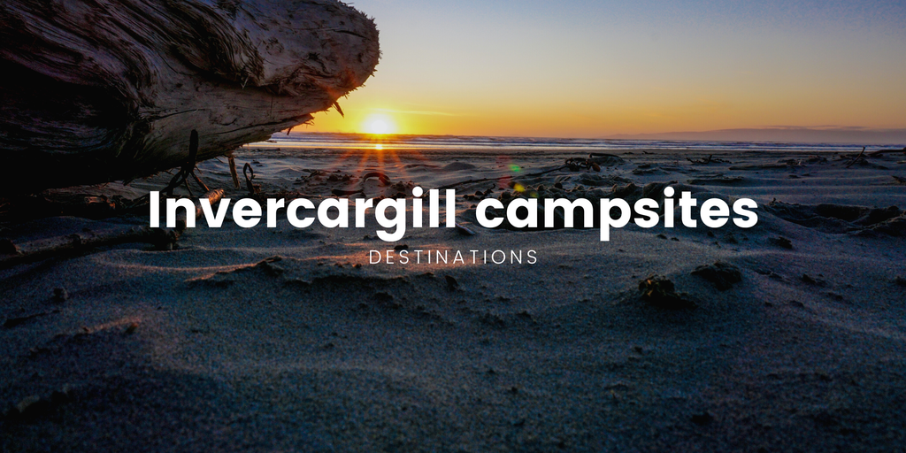 Tent pitched at scenic campsite, Southland. Perfect for your Invercargill holiday park adventure.