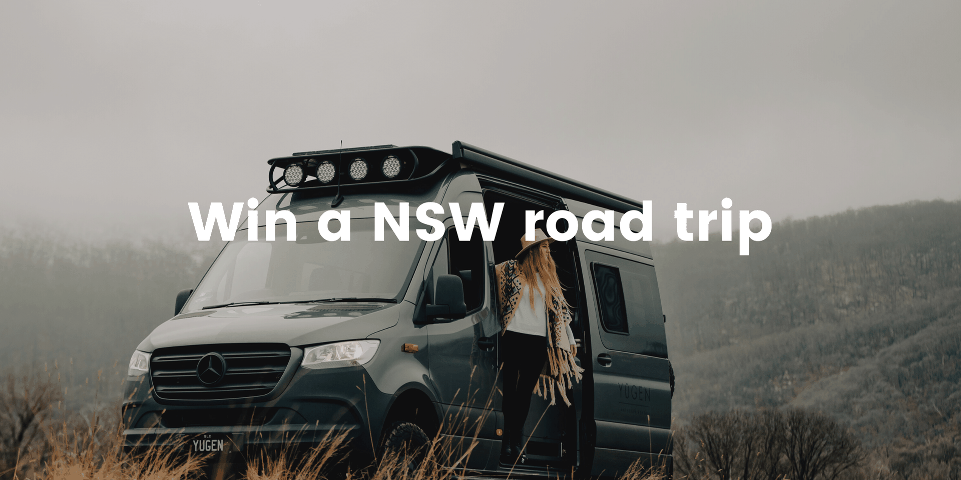 Campervan overlooking stunning NSW coastline, road trip adventure awaits!