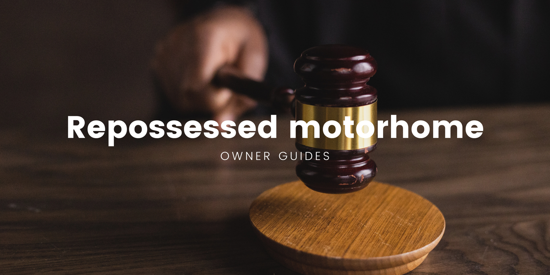 Motorhome parked up in a scenic campsite, ready for a touring holiday.