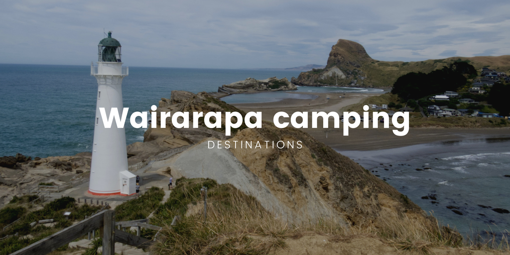 Tents pitched at a Wairarapa campsite, surrounded by bush. Perfect for a kiwi camping holiday.