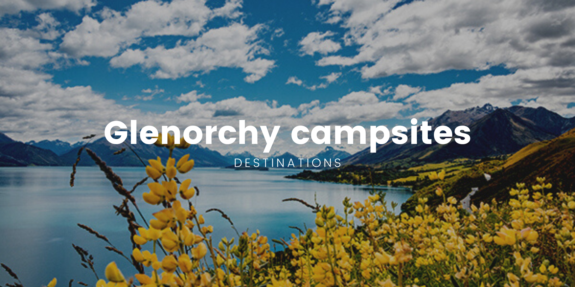 Tent pitched by Lake Wakatipu with snow-capped mountains in the background, Glenorchy.
