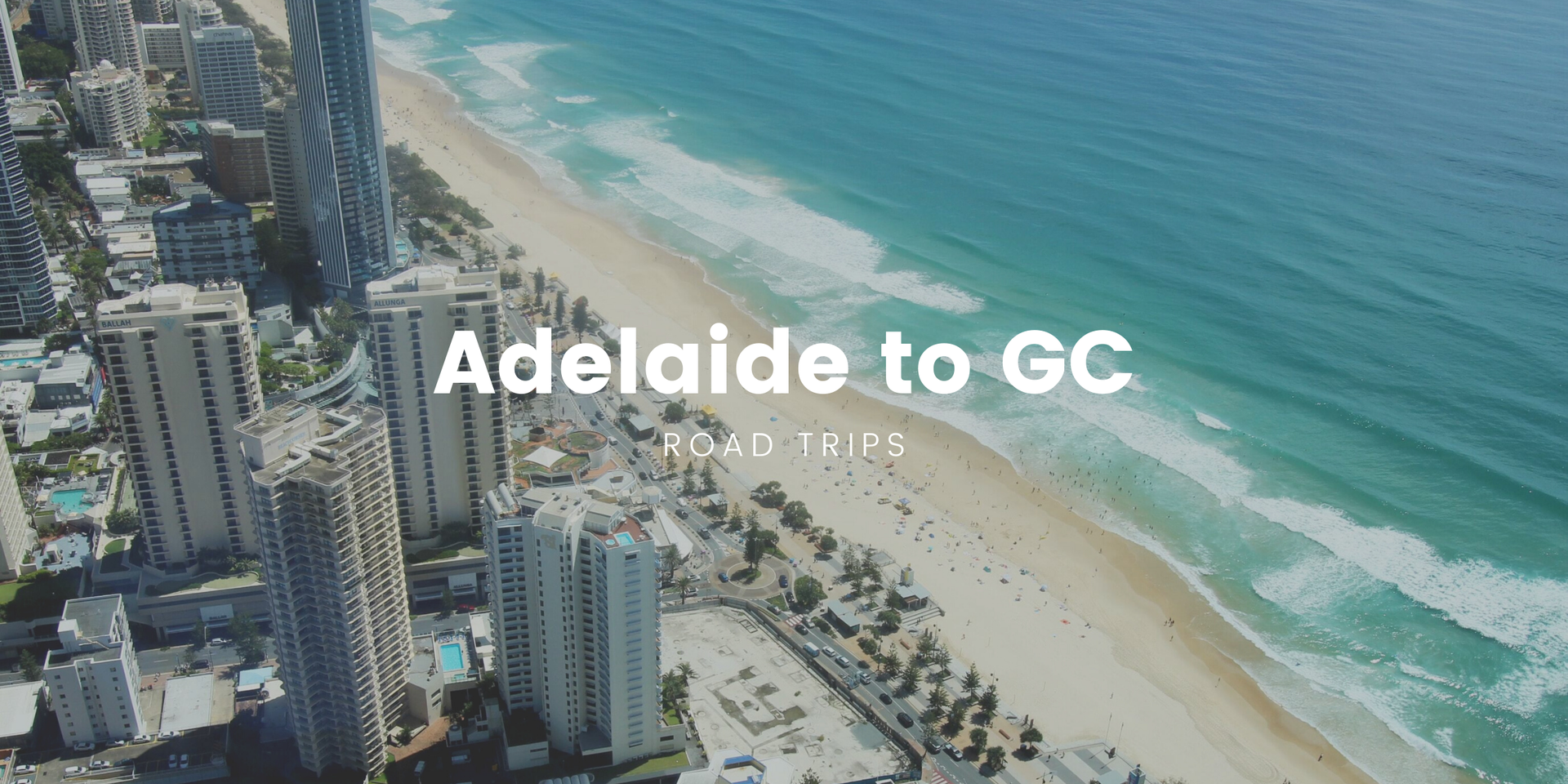 Car packed for a road trip, overlooking the outback on the way from Adelaide to the Gold Coast.