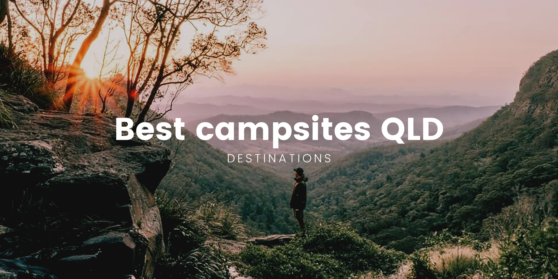 Tent pitched at a lush QLD campground, perfect for your next Aussie camping adventure.