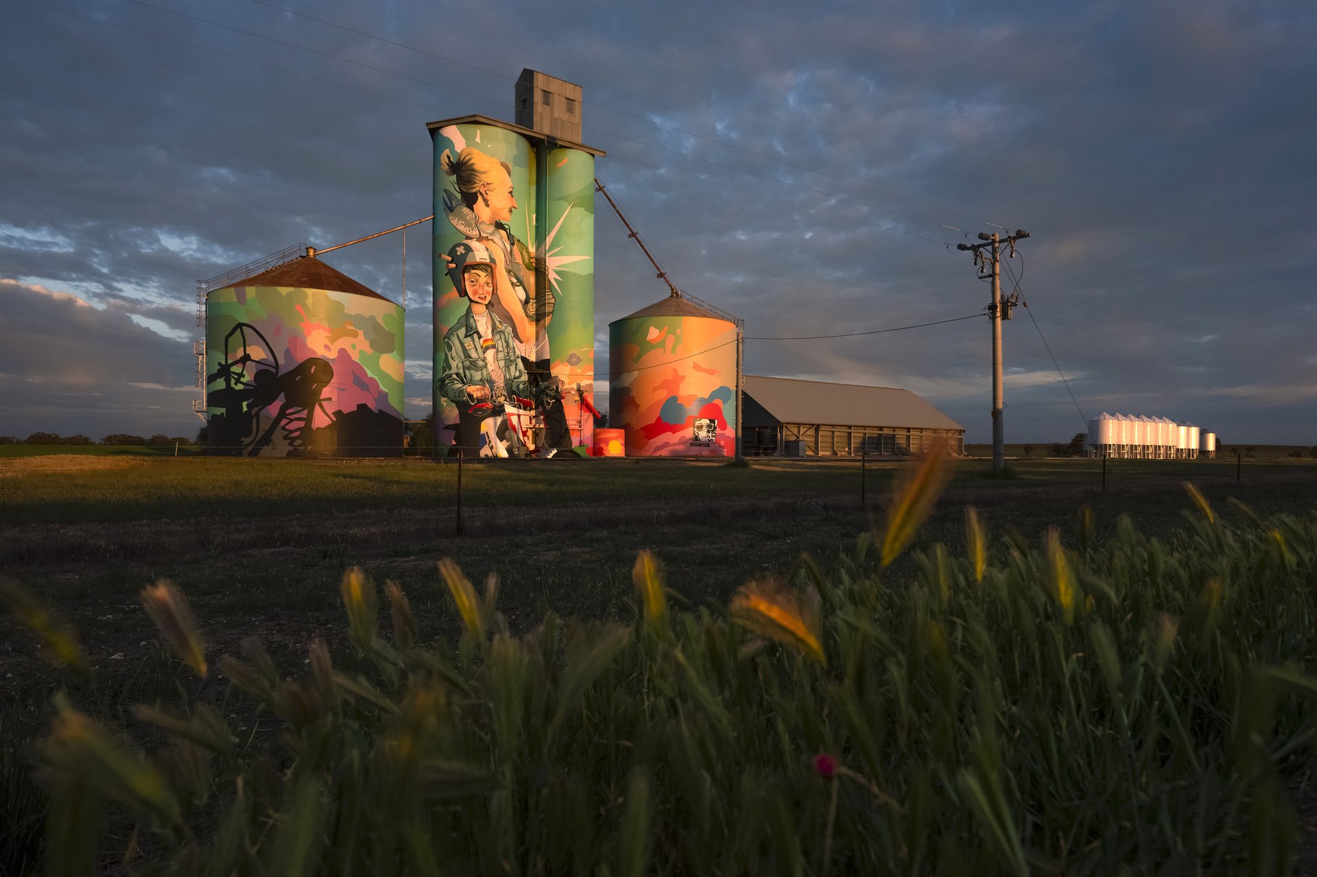 North East Victoria Silo Art Trail