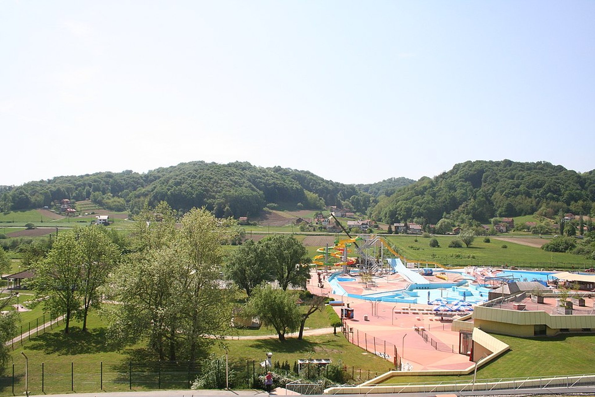 Therme Tuhel ideal für Wellness Camping im Herbst in Kroatien
