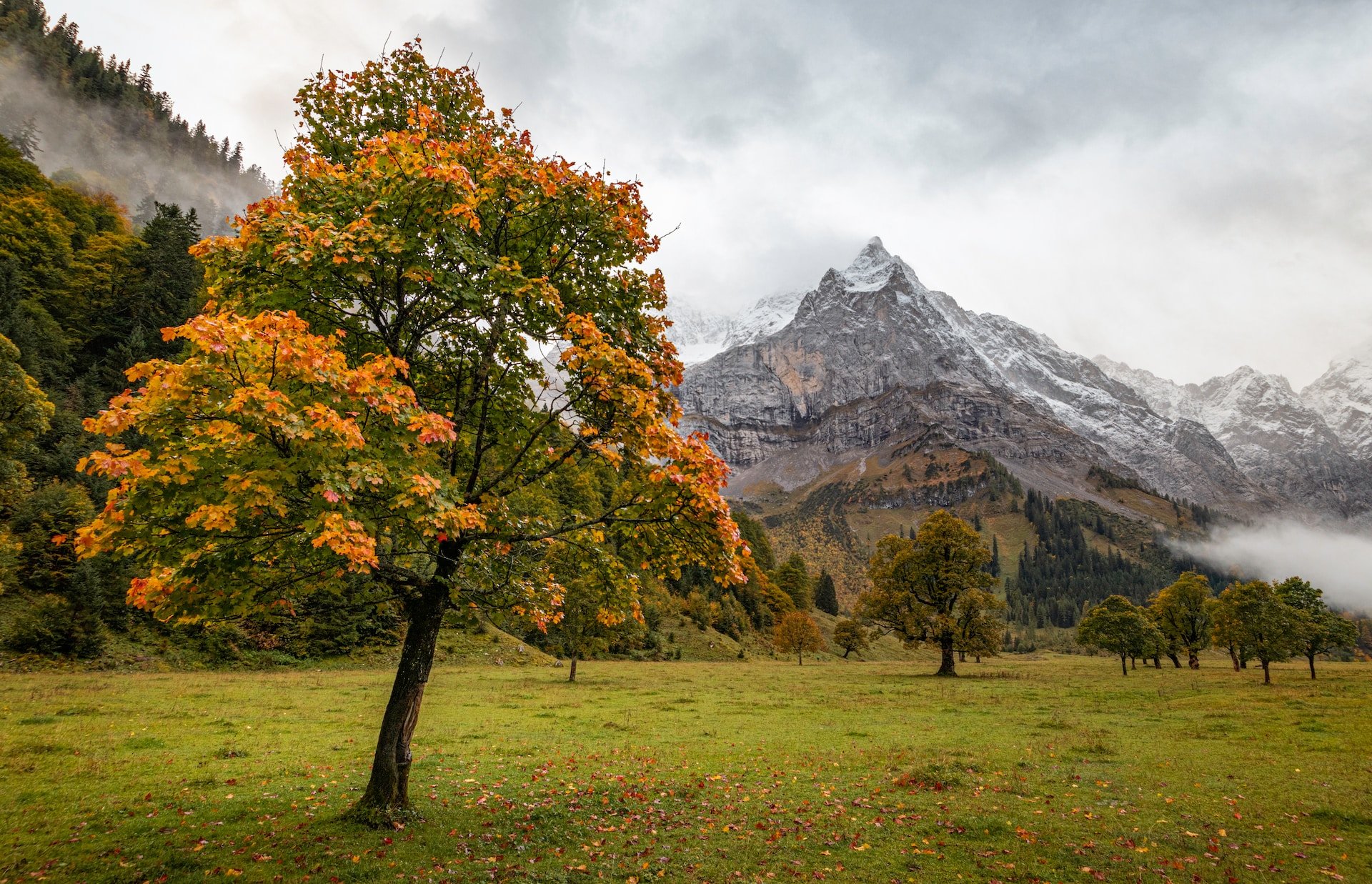 Berge Österreich Herbsturlaub Wandern