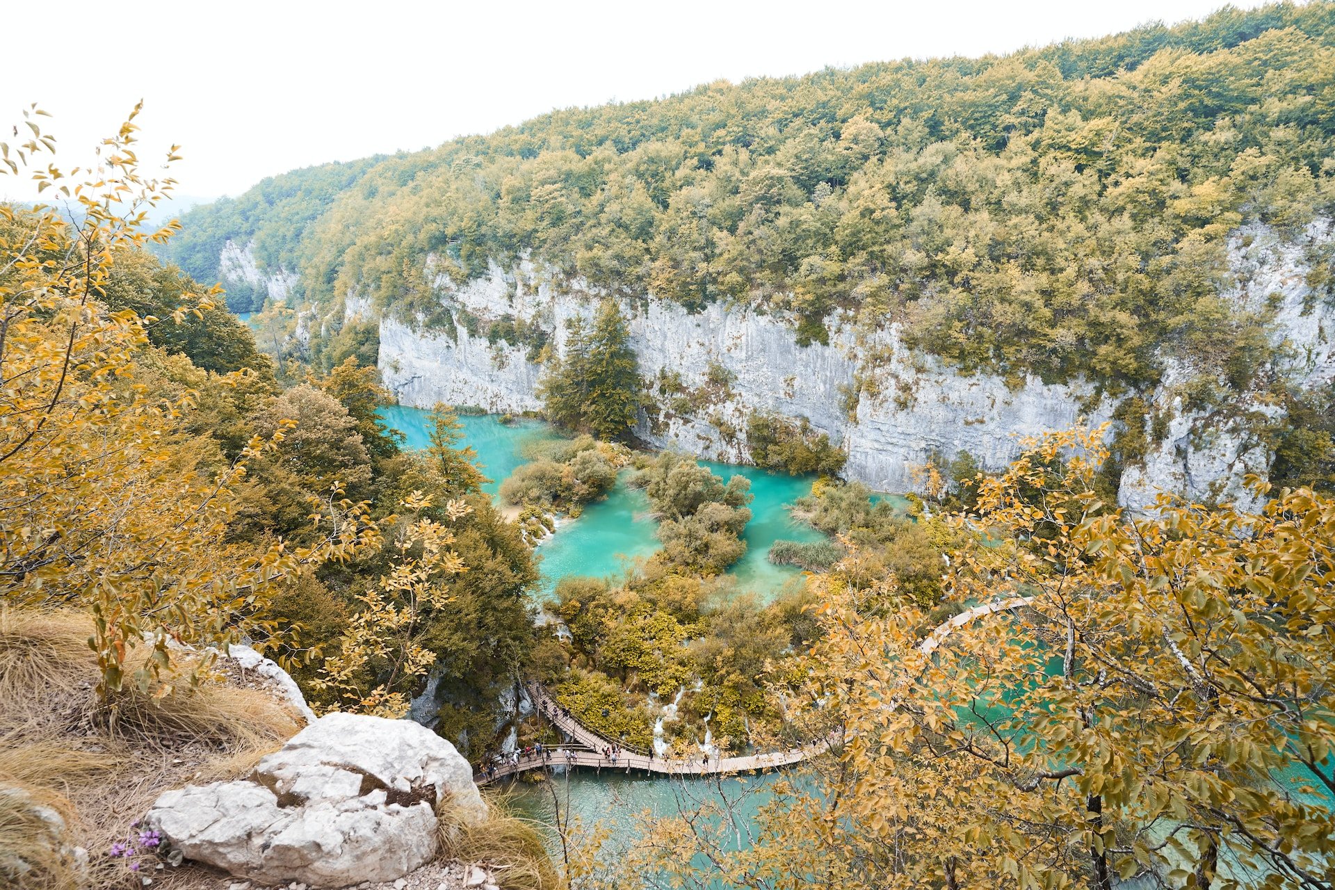 Plitvice Meren in de Herfst