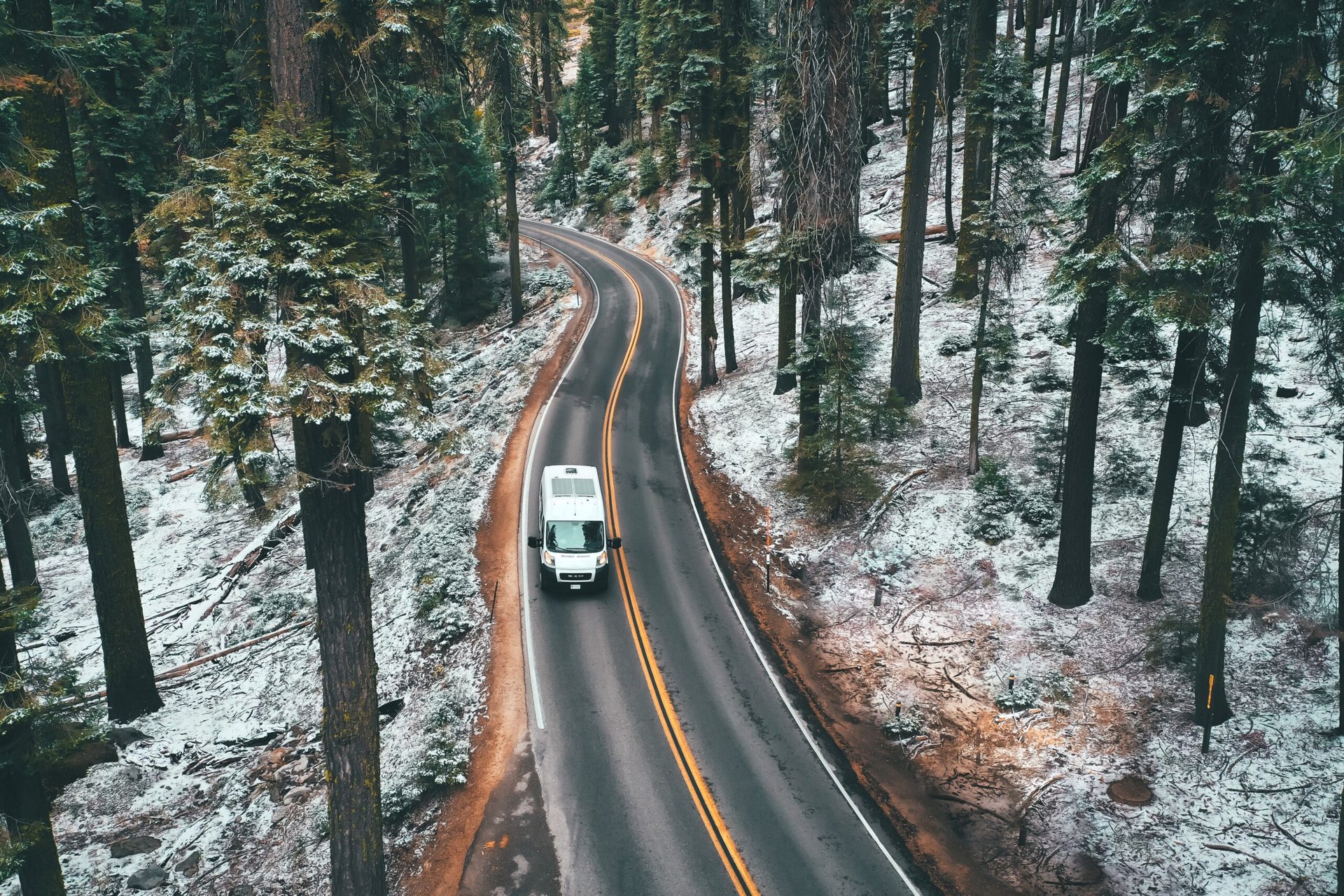 Anreise zum Wintercamping im Allgäu