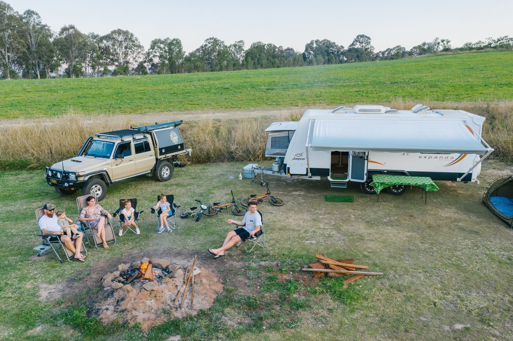 A survival guide for first-time family caravanners