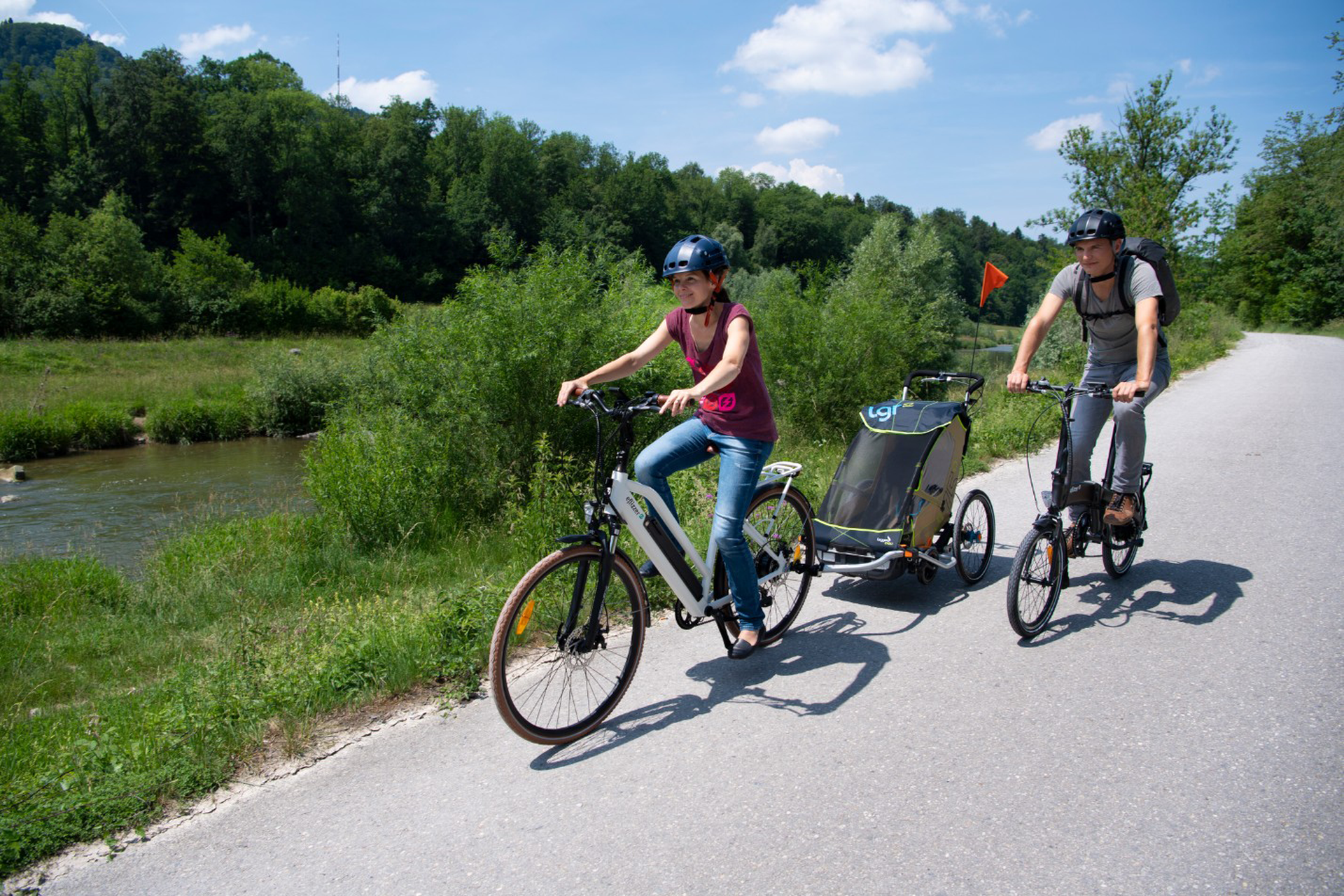 Camping Header: Radreisen - Freiheit ohne Grenzen