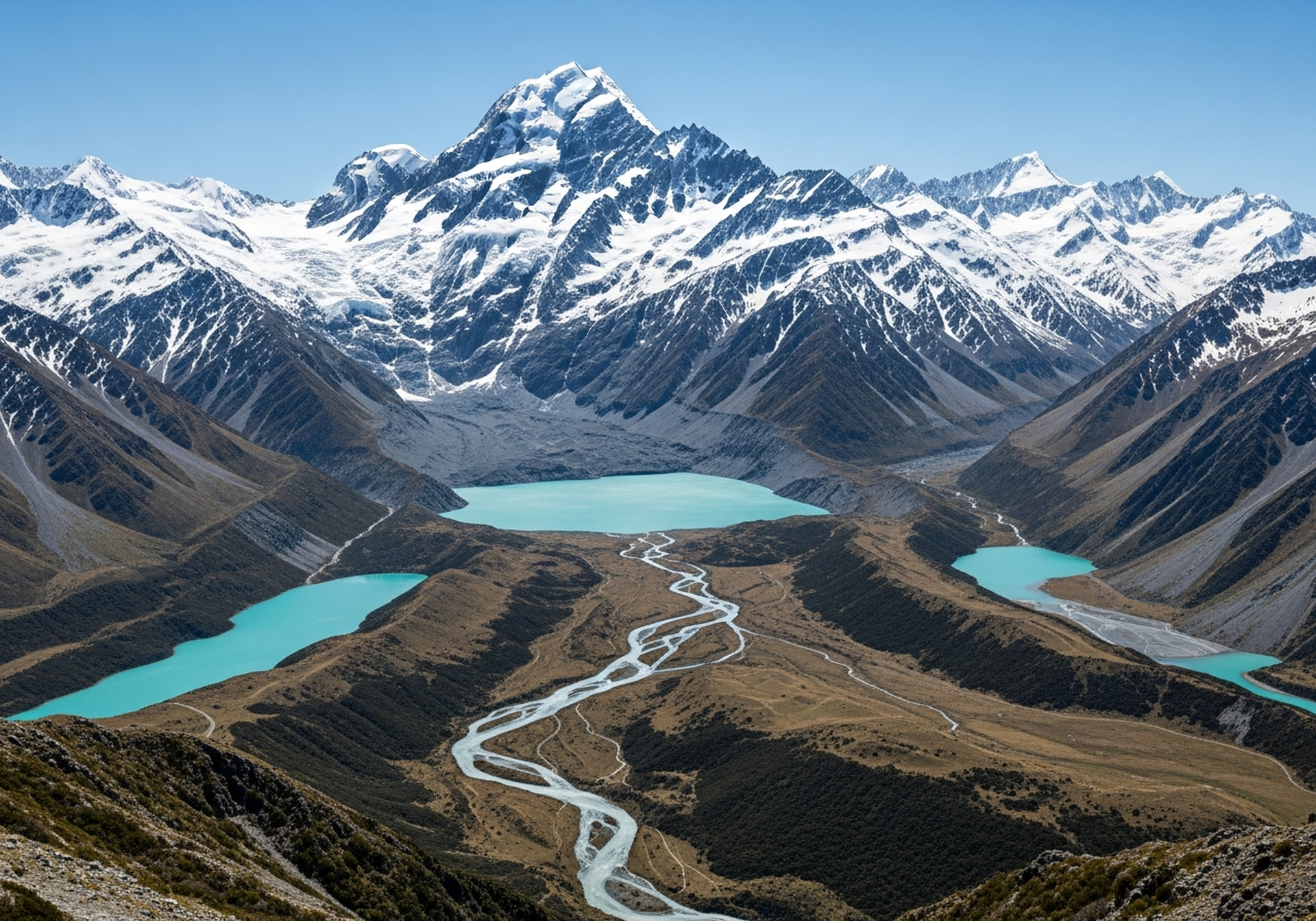 Aoraki / Mount Cook — popular destination for campervan travellers