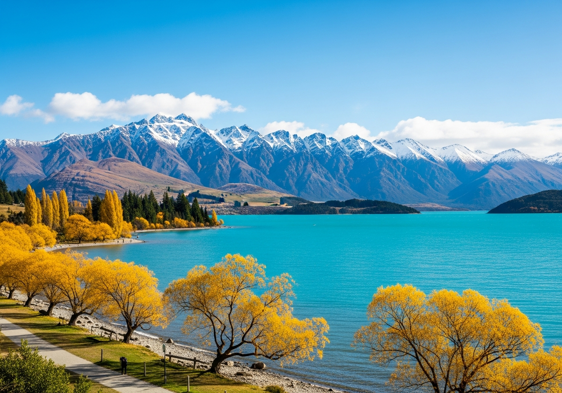Queenstown Wanaka – popular destination for campervan travellers.