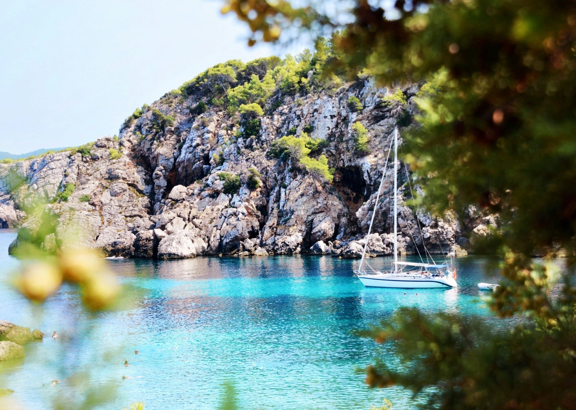 Insel camping