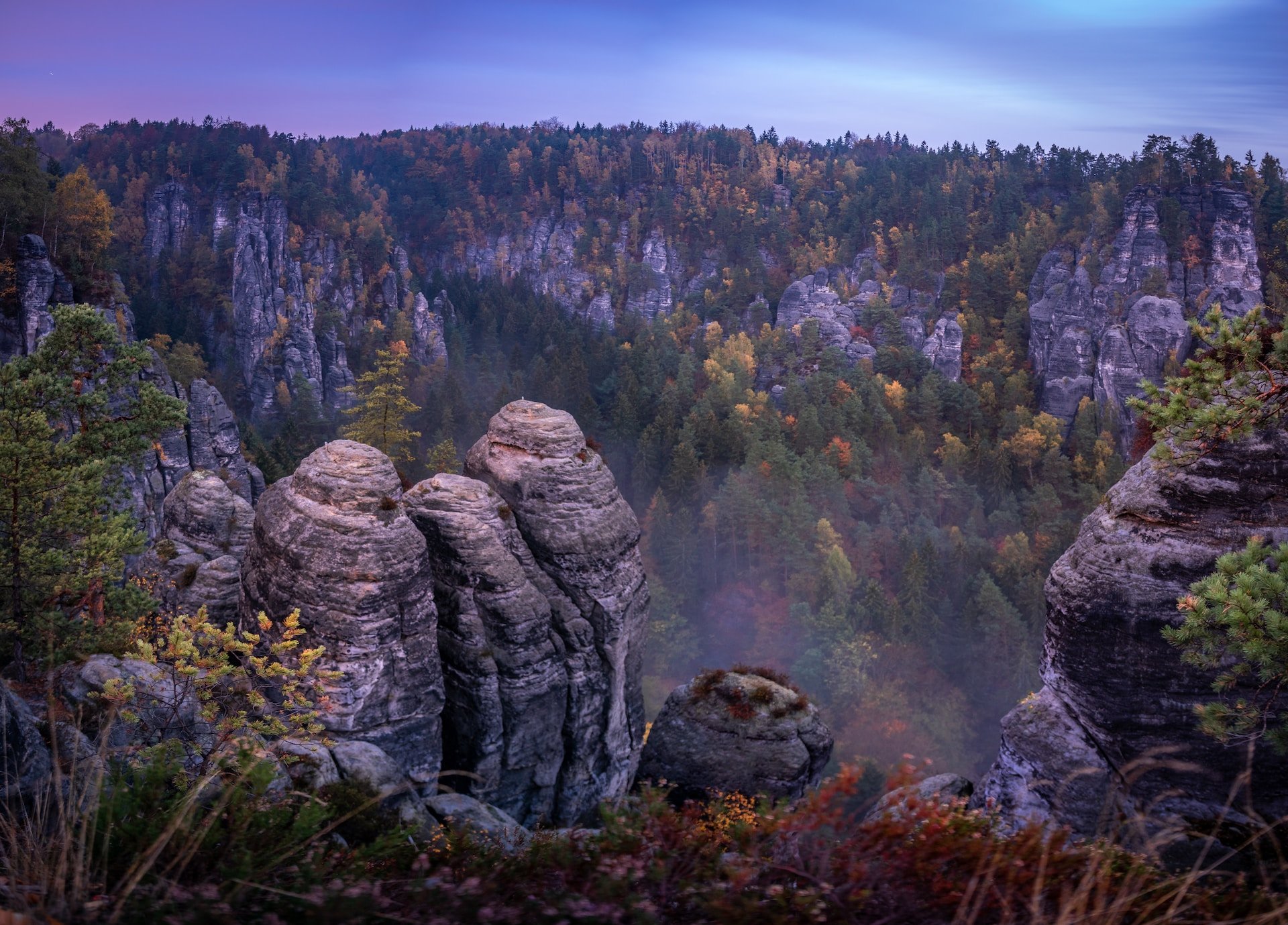 Sächsische Schweiz im Herbst