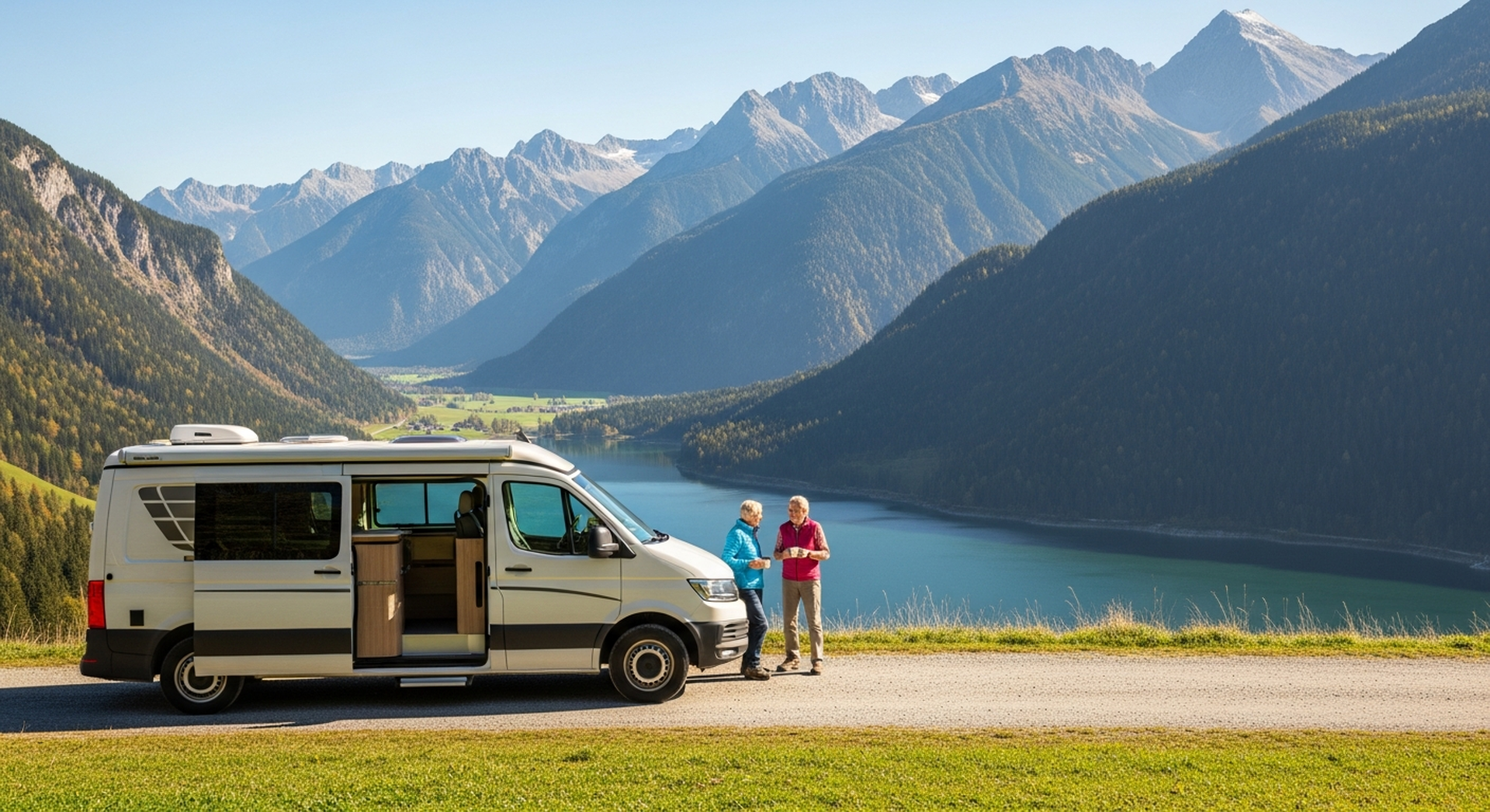Wohnmobil bei Steyr – Camper mieten für Oberösterreich