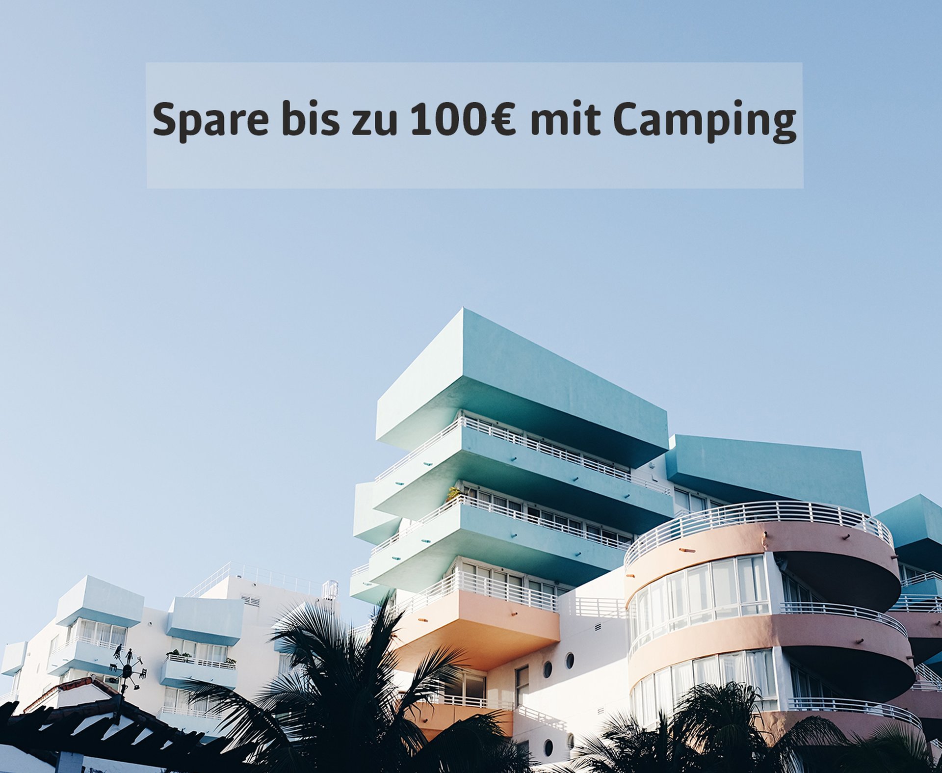 VW Bus mieten Sparpotential durch Camping im Vergleich zum Hotelurlaub