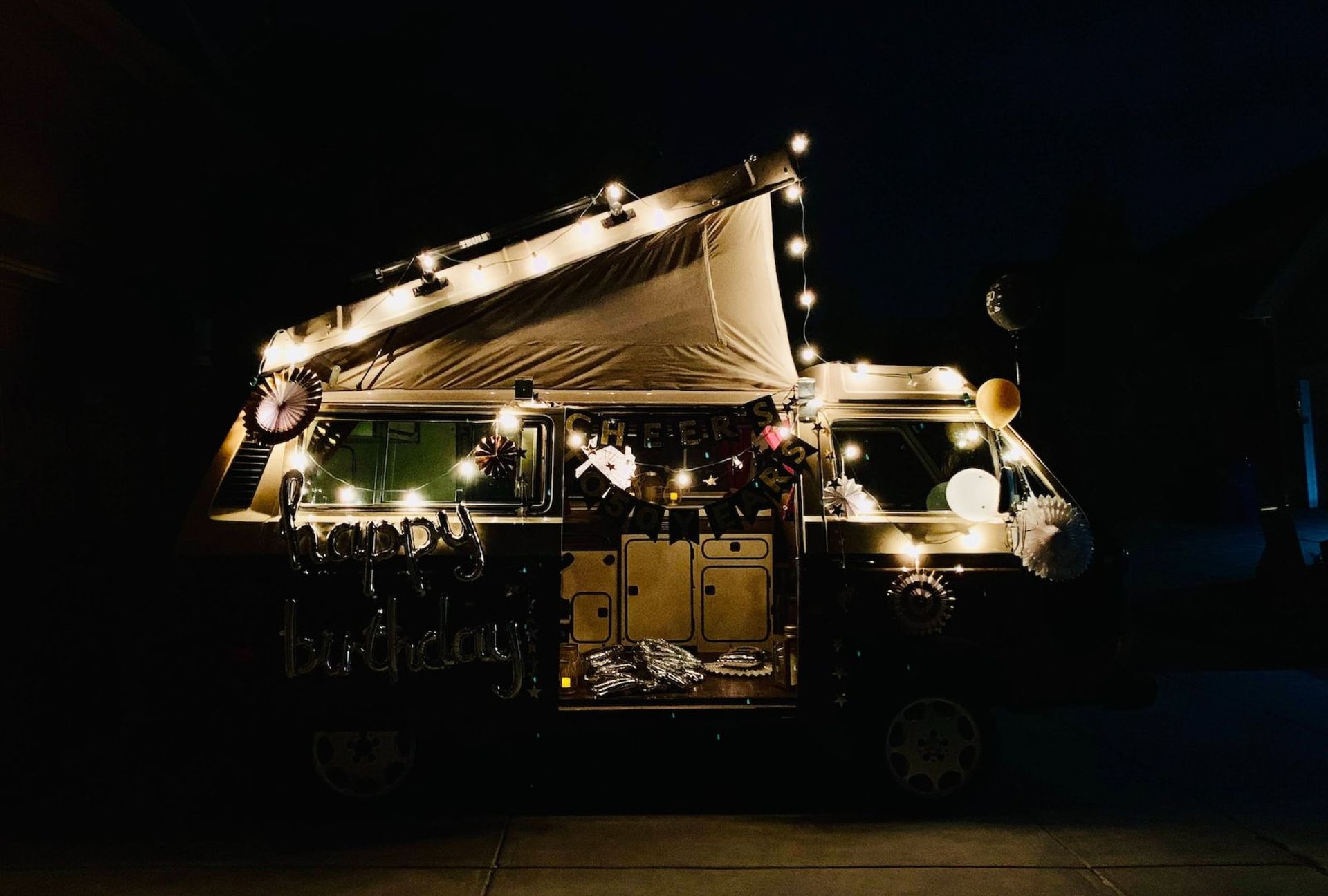 Camping Geburtstag feiern