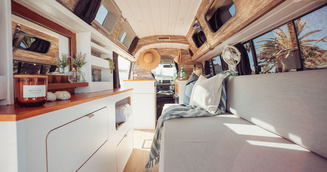 Barbie Luxe Camper from the inside