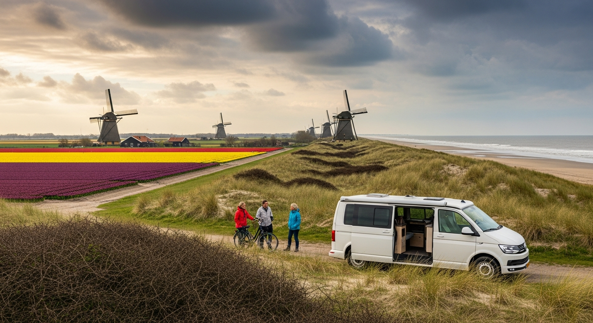 Camper bij Zaanstad – Camper huren voor Noord-Holland